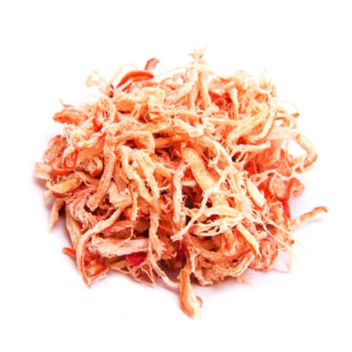 Khô mực xé sợi hấp nước dừa