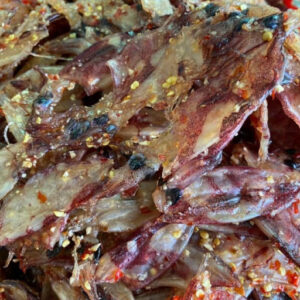 Mực khô tẩm ớt