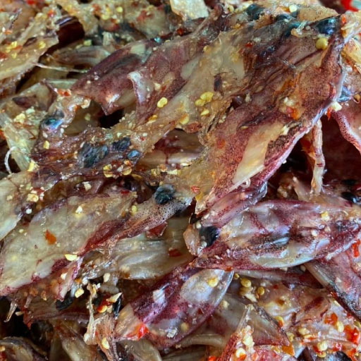 Mực khô tẩm ớt