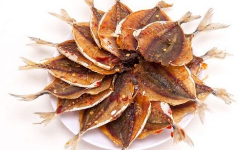 Cá chỉ vàng khô tẩm gia vị